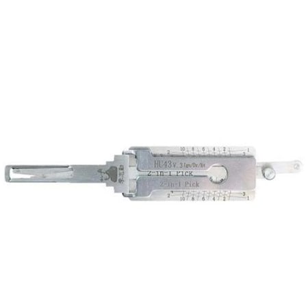 Original Lishi ORIGINAL LISHI: Chevrolet / Pontiac HU43 HS 2-in-1 Pick/Decoder OLS-HU43-IGN
